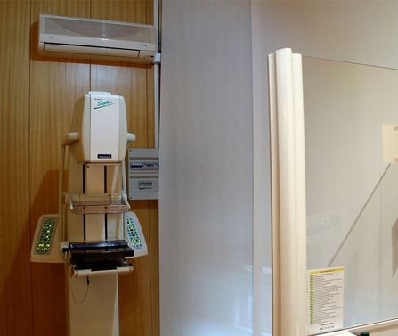 Radiología Yangüela equipo para pruebas de mamografía 